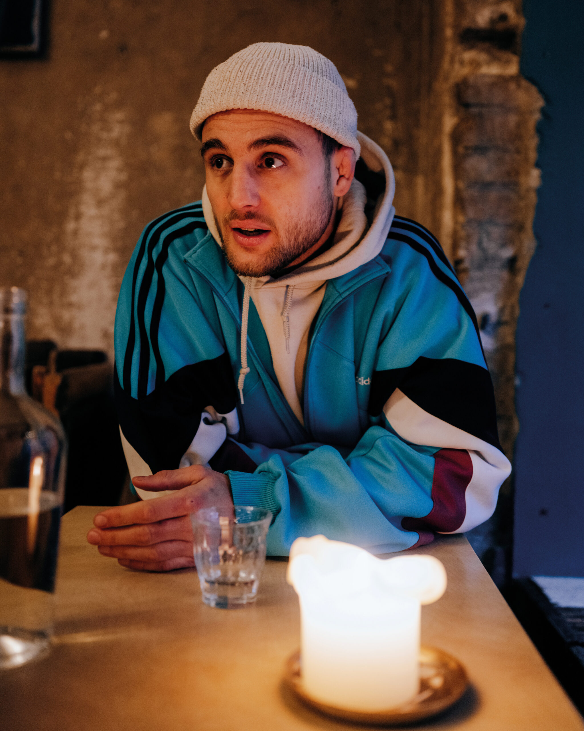 MMA-Kämpfer Niko One Love Samsonidse: immer zum Gespräch bereit.